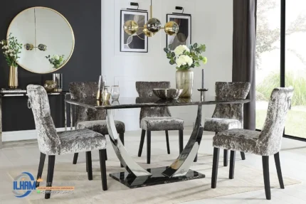 Meja Makan Marmer 6 Kursi Stainless Metalic, Desain Meja Makan Marmer, Harga Meja Makan Marmer, Jual Meja Makan Marmer, Meja Makan Marmer, Meja Makan Marmer 4 Kursi, Meja Makan Marmer 6 Kursi, Meja Makan Marmer 8 Kursi, Meja Makan Marmer Bulat, Meja Makan Marmer Bundar, Meja Makan Marmer Gold, Meja Makan Marmer Hitam, Meja Makan Marmer Import, Meja Makan Marmer Informa, Meja Makan Marmer Kayu Jati, Meja Makan Marmer Mewah, Meja Makan Marmer Minimalis Modern, Meja Makan Marmer Modern, Meja Makan Marmer Oval, Meja Makan Marmer Putih, Meja Makan Marmer Stainless