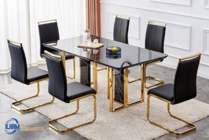 Set Meja Makan 6 Kursi Stainless Gold, Desain Meja Makan Marmer, Harga Meja Makan Marmer, Jual Meja Makan Marmer, Meja Makan Marmer, Meja Makan Marmer 4 Kursi, Meja Makan Marmer 6 Kursi, Meja Makan Marmer 8 Kursi, Meja Makan Marmer Bulat, Meja Makan Marmer Bundar, Meja Makan Marmer Gold, Meja Makan Marmer Hitam, Meja Makan Marmer Import, Meja Makan Marmer Informa, Meja Makan Marmer Kayu Jati, Meja Makan Marmer Mewah, Meja Makan Marmer Minimalis Modern, Meja Makan Marmer Modern, Meja Makan Marmer Oval, Meja Makan Marmer Putih, Meja Makan Marmer Stainless