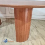 Kaki Meja Makan Minimalis Kayu Jati Premium