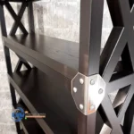 Detail Lemari Rak Industrial Style Minimalis