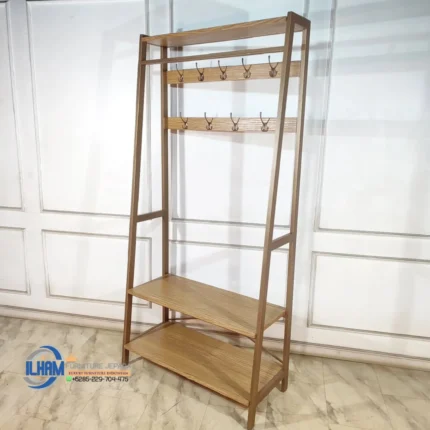 Lemari Rak Pakaian Minimalis Modern Atau Gantungan Baju Berdiri Dari Kayu, Jual Lemari, Jual Rak, Jual Rak Industrial Murah, Lemari, Lemari Jati, Lemari Jati Minimalis, Lemari Minimalis, Lemari Murah, Lemari Rak, Lemari Rak Besi, lemari rak industrial, Lemari Rak Jati, Lemari Rak Kayu Jati, Lemari Rak Minimalis, Rak, Rak Industrial, Rak Industrial Murah, Rak Jati