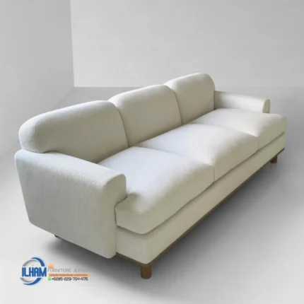 Sofa Minimalis Terbaru 3 Dudukan Simple Elegant