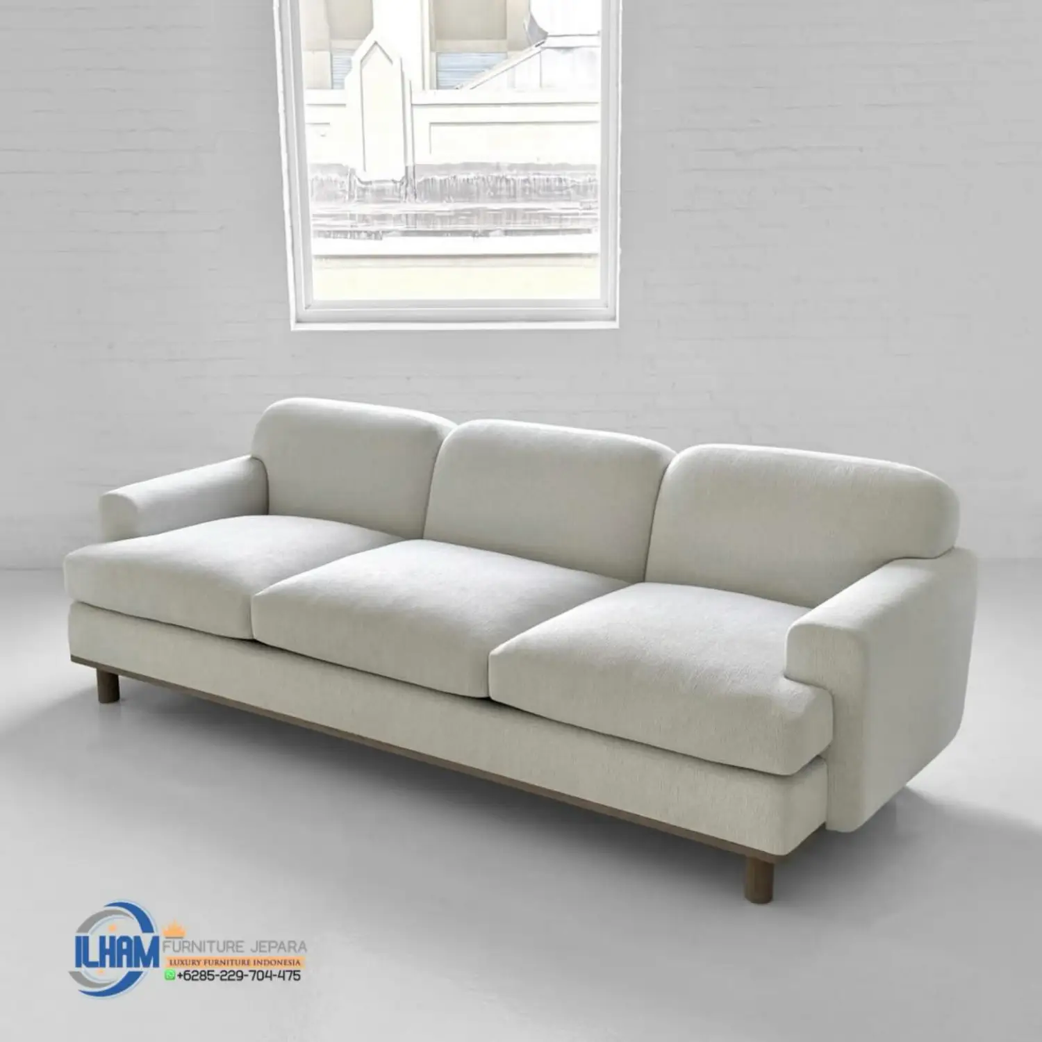 Sofa Minimalis Terbaru 3 Seater Simple Elegant Sofa Minimalis Terbaru 3 Seater Simple Elegant