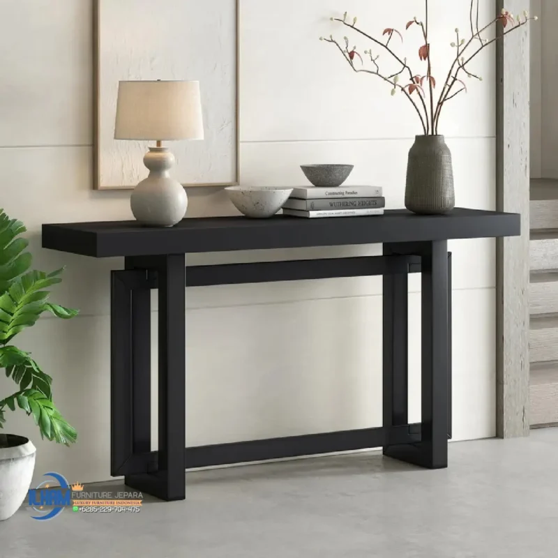 Console Table Modern Industrial Terbaru,Meja Konsol Modern, Meja Konsol Ruang Tamu, Meja Konsol Ikea, Meja Konsol Informa, Meja Konsol Kayu, Meja Konsol Klasik, Meja Konsol Stainless, Ilham Furniture