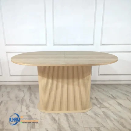 Dining Table Meja Makan Kayu Jati Solid