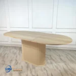 Dining Table Meja Makan Kayu Jati Solid Minimalis