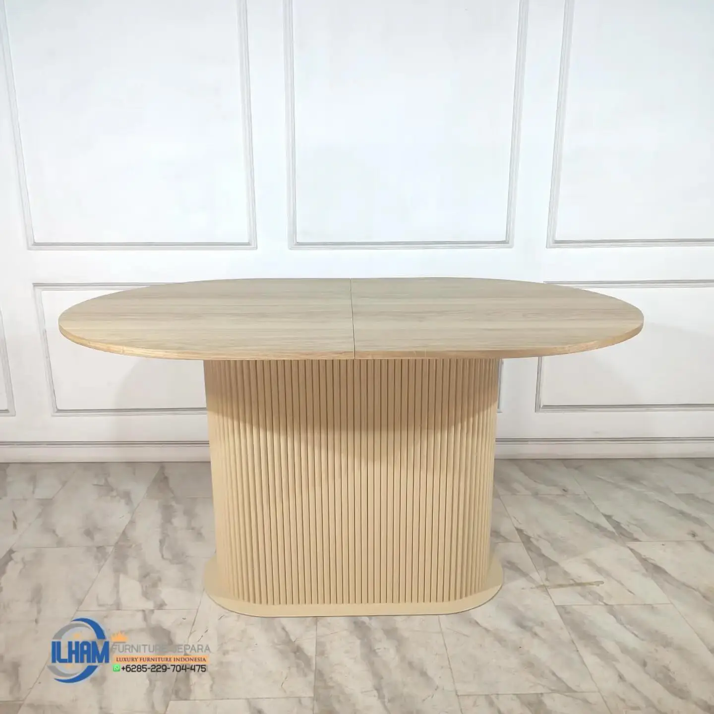 Dining Table Meja Makan Kayu Jati Solid