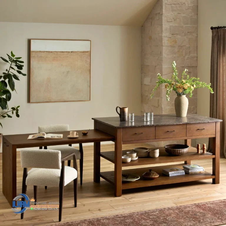 Meja Makan Minimalis Model Kitchen Island