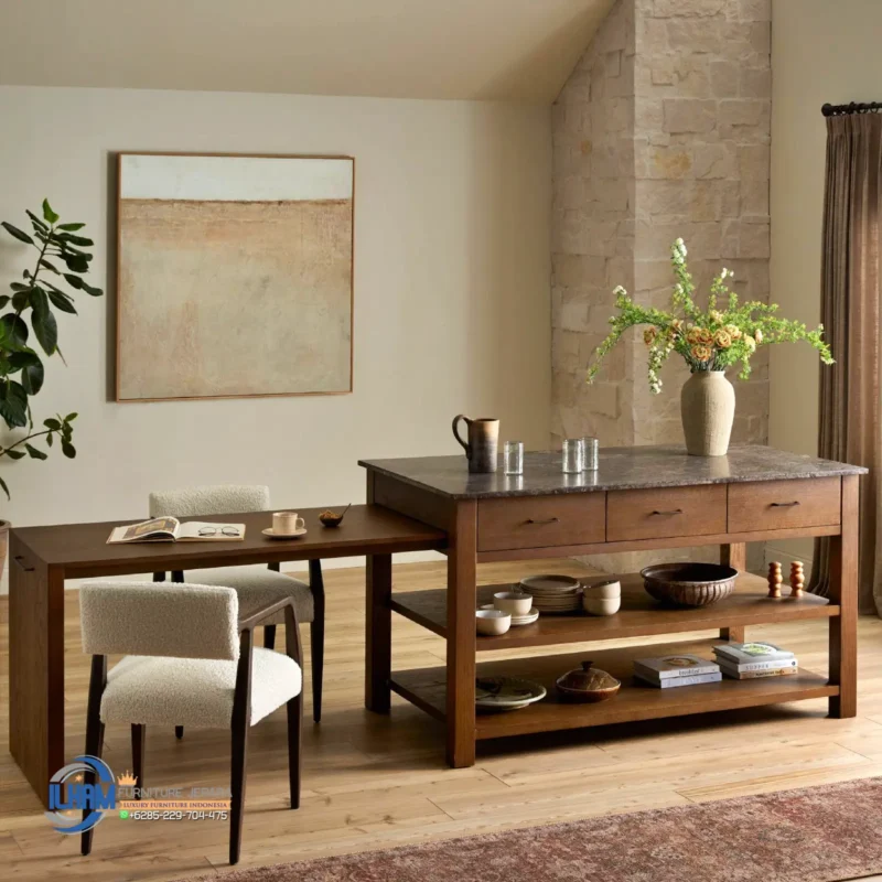 Meja Makan Minimalis Model Kitchen Island