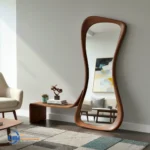 Pigura Cermin Bediri Aesthetic Living Room