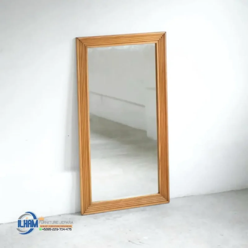 Pigura Cermin Minimalis Modern Terbaru Jepara