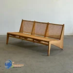 Wooden Bench Kursi Rattan Kangaroo Jati Minimalis