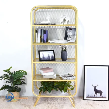 Lemari Rak Bookshelf Modern Minimalis Jepara