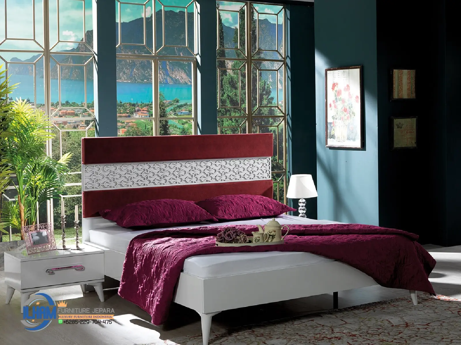 Jual Tempat Tidur Jepara Minimalis Mewah Terbaru