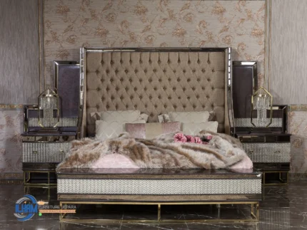 Model Tempat Tidur Stainless Mewah Modern Terbaru Jepara