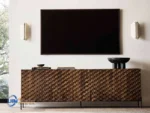 Bufet Media Console TV Stand Minimalis Jepara