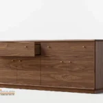 Credenza Bufet Ruang Tamu Kayu Jati