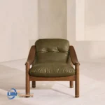 Karine Armchair Sofa Kulit Mewah