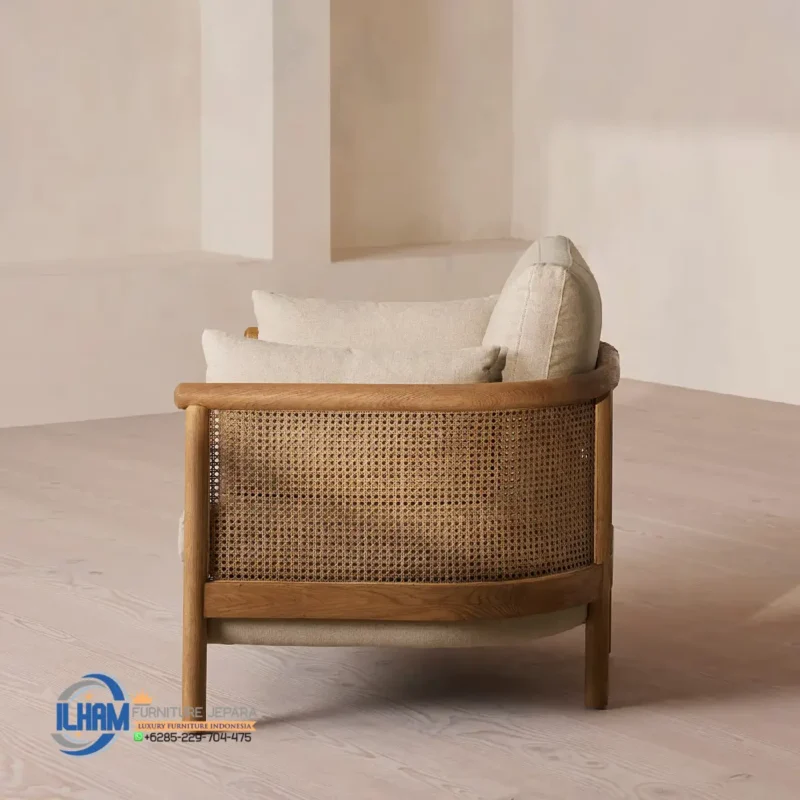 Model Sofa 1 Seater Sydney Cane Armchair