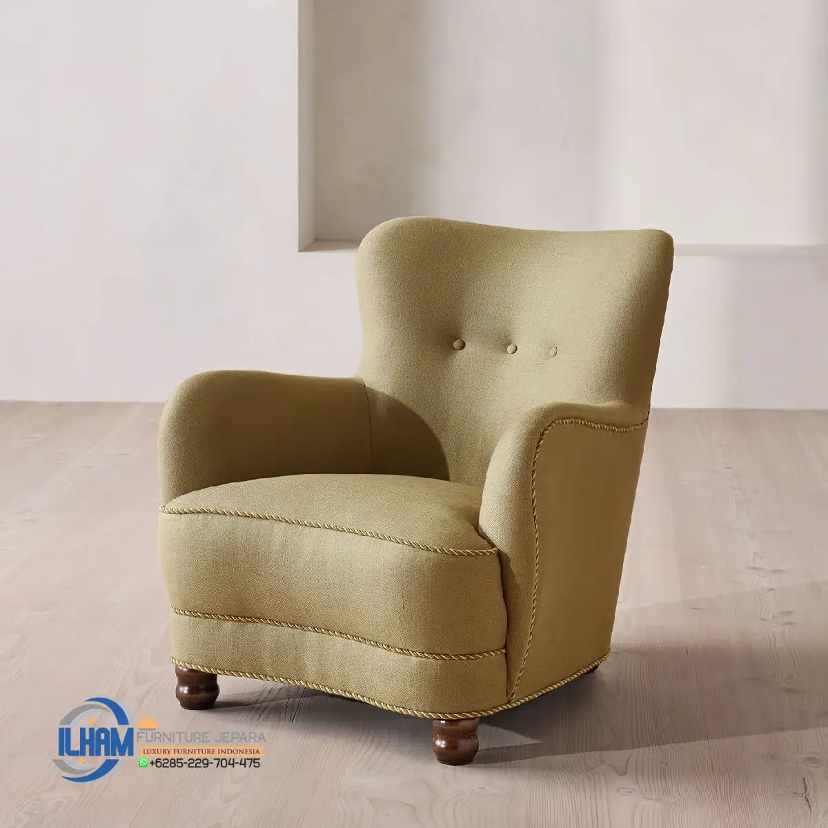 Pippa Armchair Sofa 1 Seater Jepara