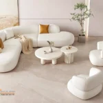 Sofa Sudut Modern Lengkung Minimalis Terbaru b