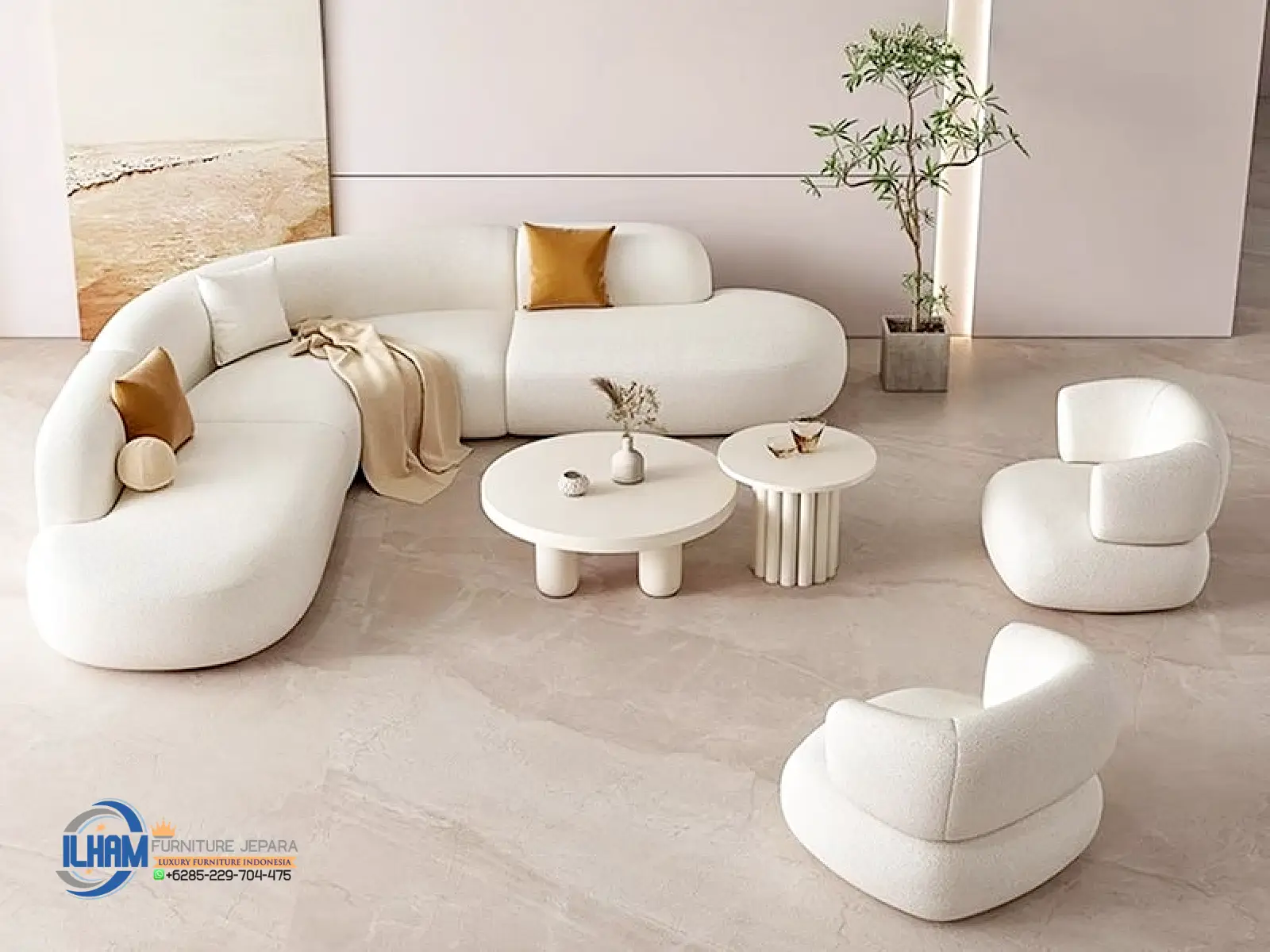 Sofa Sudut Modern Lengkung Minimalis Terbaru b Sofa Sudut Modern Lengkung Minimalis Terbaru b