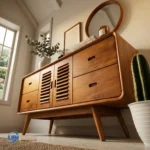Gaya Bufet TV Minimalis Retro Jolie