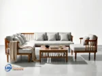 Kursi Tamu Sudut Sofa Jati Minimalis Terbaru