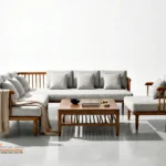 Kursi Tamu Sudut Sofa Jati Minimalis Terbaru
