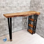 Sale Meja Konsol Jepara Kaki Besi Industrial Style