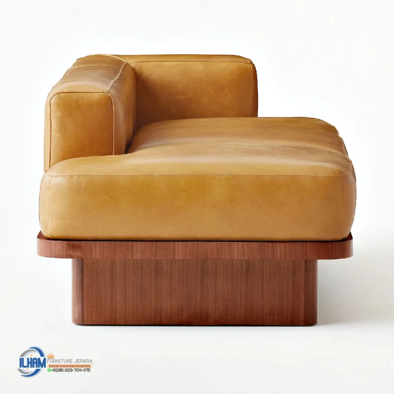 Sofa Santai Jok Kulit Daybed