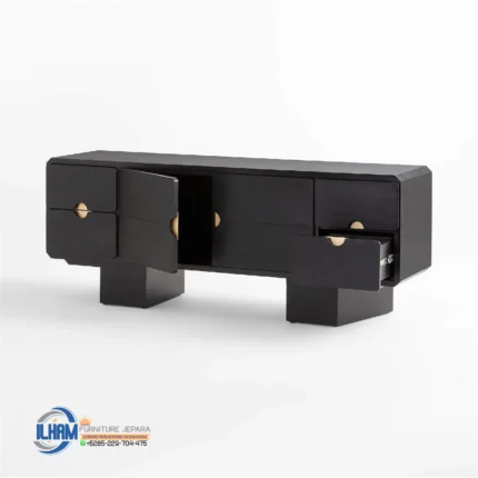 Bismo Credenza Kayu Jati Minimalis Terpopuler