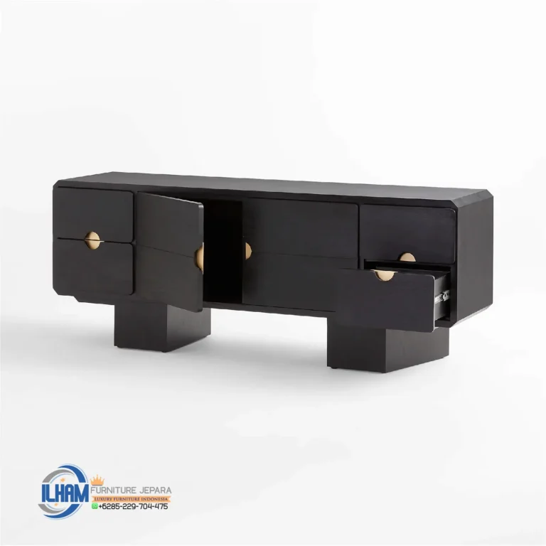 Bismo Credenza Kayu Jati Minimalis Terpopuler