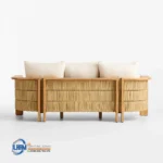 Sofa Outdoor Kayu Jati Jepara Terbaru