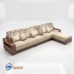 Sofa Tamu Sudut Minimalis Kayu Jati Modern Terbaru Ruangan Modern