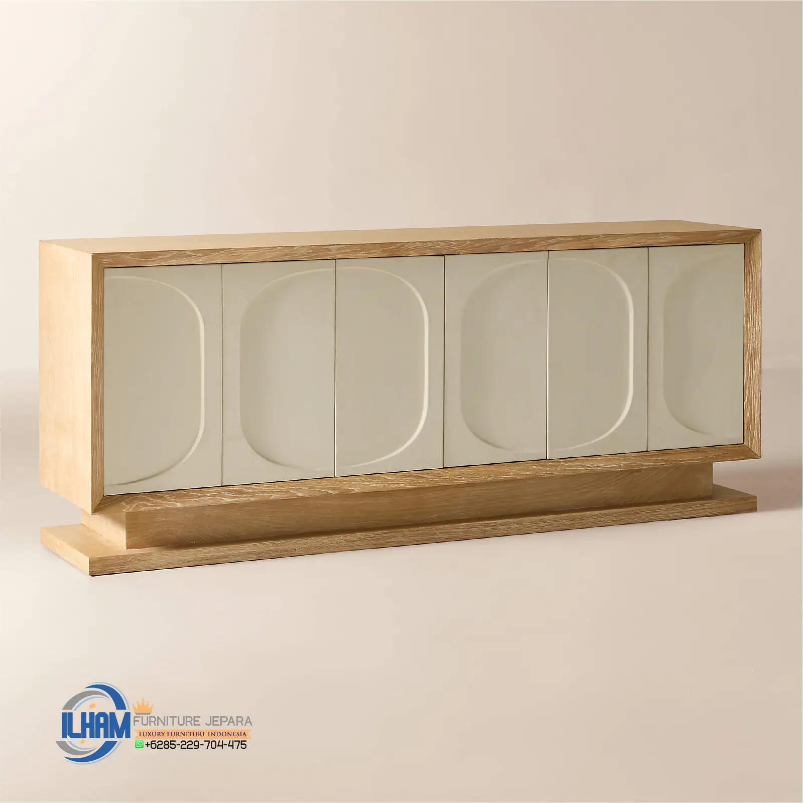 Terry Bufet Minimalis 4 Pintu Mewah