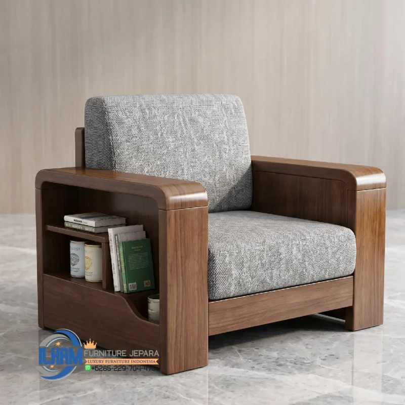Kursi Sofa Jati Minimalis Mewah Jepara
