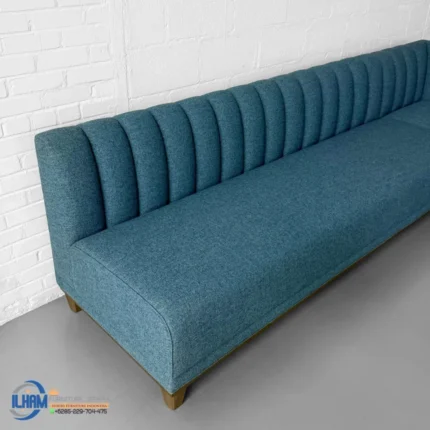 Dudukan Sofa Sudut Kayu Jati Minimalis Modern