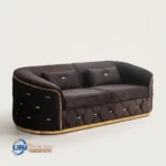Sofa 2 Seater aStainless Minimalis Modern Jepara